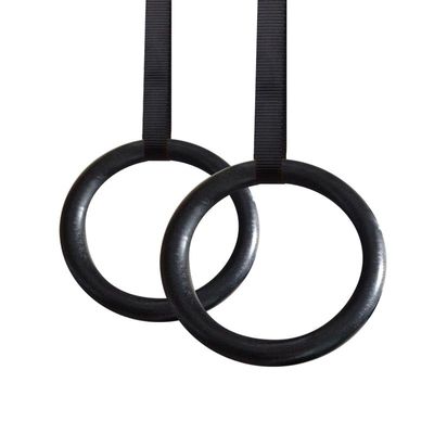 Turnhalle der hohen Qualität schellt Nylonbügel-Quereignung ABS, die gymnastische Ringe ausbildet