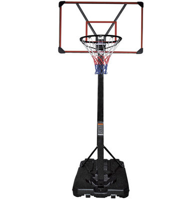 PET Basis-justierbares Basketball-System PC 36.5kg Rückenbrett im Freien